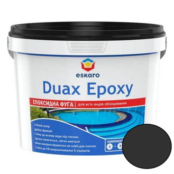 Эпоксидная затирка для швов Eskaro Duax Epoxy 249 антрацит 2кг