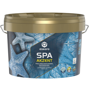Влагостойкая краска Eskaro Akzent Spa полуглянцевая 2.7л