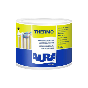 Акриловая эмаль для радиаторов Aura Luxpro Thermo 0.45л