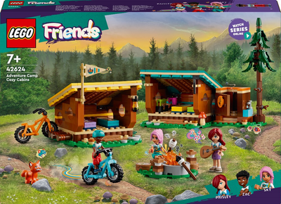 Конструктор LEGO Friends Уютные домики в приключенческом лагере 437 деталей (42624)
