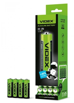 Батарейки Videx Alkaline AA 60 шт/уп