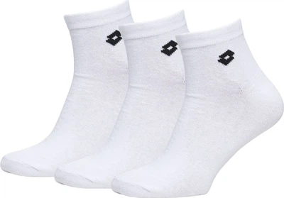Носки спортивные Lotto SOCK ANKLE II - PK3PRS белые (3 пары) 43-46 L55046/211546/07R