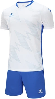 Комплект футбольной формы Kelme MADRID бело-синий M 8251ZB1004.9100