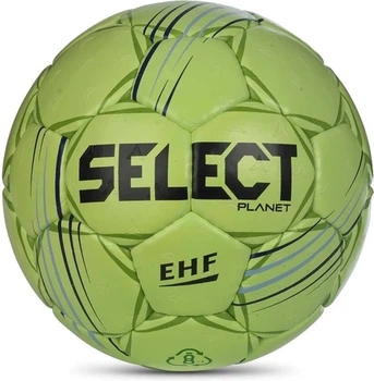 Гандбольный мяч Select PLANET V24 зеленый Размер 3 161186-444