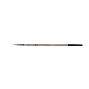 Кисть белка микс круглая Rosa Flow 138 № 0 короткая ручка (421380)