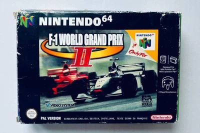 F-1 World Grand Prix II, английская версия - картридж для Nintendo 64, Б/У
