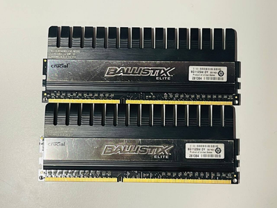 Оперативная память crucial DDR3 8Gb Kit (2*4Gb) 1600MHz PC3-12800 Б/У