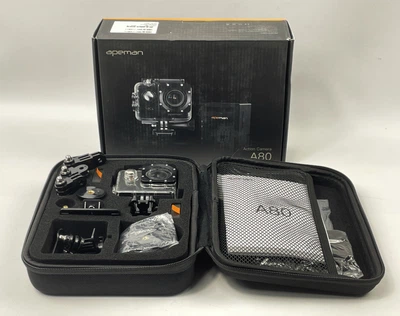Экшн-камера Apeman A80 Черная Factory Recertified g1