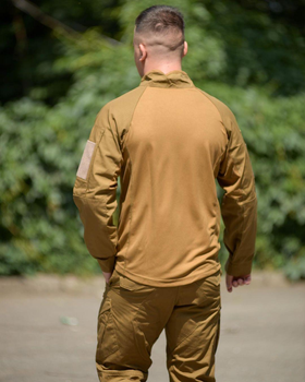 Тактический костюм «Military» цвет койот Рубашка убакс + штаны кайман 50