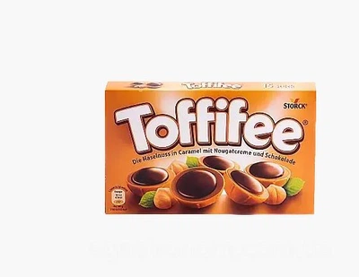 Цукерки з молочного шоколаду з нугою, карамеллю та горіхом Toffifee 125 г