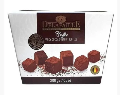 Конфеты Delafaille Coffee шоколадные трюфель со вкусом кофе 200 г