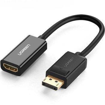 Конвертер Ugreen DisplayPort to HDMI 4K 60Hz 25 см Black (MM137)