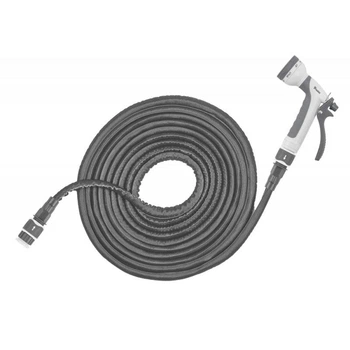Растягивающийся шланг (комплект), TWIST HOSE 12м - 24м, BOX, серый Bradas