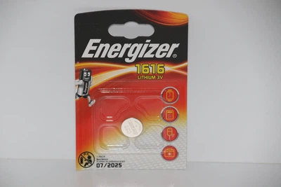 Батарейка часовая Energizer&nbsp;CR1616 3.0V 55mAh 16x1.6mm. Литиевая