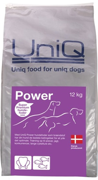 Sucha karma dla psów Uniq ASS - Tiernahrung Power adult (103) 12 kg (5707179020123)