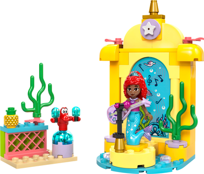 Zestaw klocków LEGO Disney Princess Scena muzyczna Arielki 60 elementów (43235)