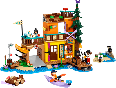 Zestaw klocków LEGO Friends Sporty wodne na obozie kempingowym 628 elementów (42626)