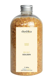 Соль для ванны Dushka Golden 450 г