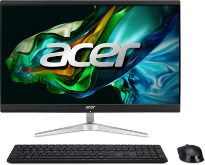 Acer Персональний комп'ютер моноблок Aspire C24-1851 23.8" FHD, Intel i7-1360P, 32GB, F1TB, UMA, WiFi, кл+м, без ОС, чорний