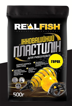 RealFish пластилін Реал Фіш 500г Горох,69582
