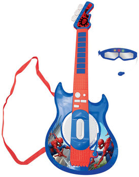 Електронна гітара Lexibook Spider-Man зі світлом (3380743087429)