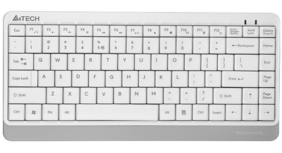 Клавіатура дротова A4Tech FK11 Fstyler Compact Size USB White (A4TKLA47119)
