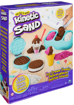 Набір для творчості Spin Master Kinetic Sand Delights Ice 454 г (0778988498668)
