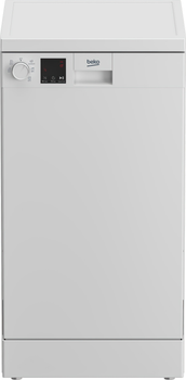 Посудомийна машина Beko, 10компл., A++, 45см, дисплей, білий (DVS05025W)