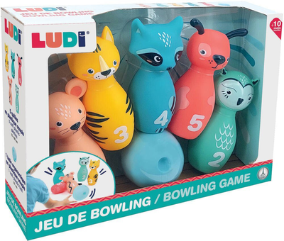 Ігровий набір Ludi Bowling Game Animal (3550833301364)
