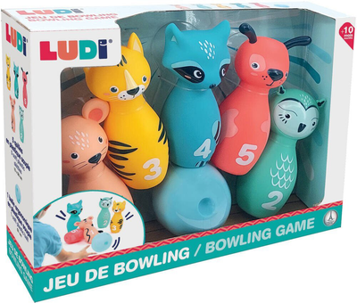 Zestaw do zabawy Ludi Bowling Game Animal (3550833301364)