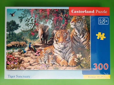 Пазли Castorland 300шт (030484) Заповідник тигрів