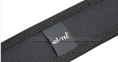 Ремінь Mil-Tec Security Швидке знімання Fastex 100см Чорний (4046872261299) M-T