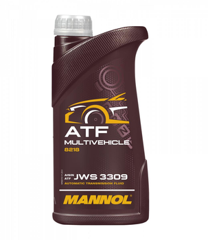 Трансмиссионное масло Mannol 8218 ATF MULTIVEHICLE 1л для АКПП JWS3309