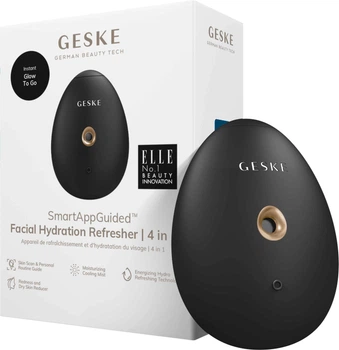 Електронний освіжувач для зволоження обиччя GESKE Facial Hydration Refresher 4 в 1 сірий