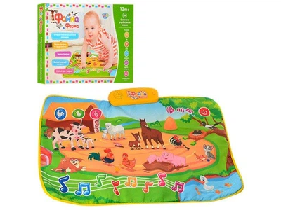 Килимок, що розвиває "Весела ферма" (укр.), Limo toy, M3455