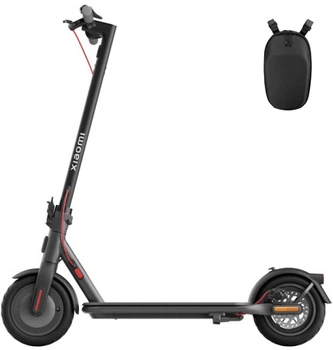 Набір Електросамокат Xiaomi Mi Electric Scooter 4 Black (910896_X) + Сумка Xiamen на кермо для електросамоката Xiamen Чорна (PH050604)