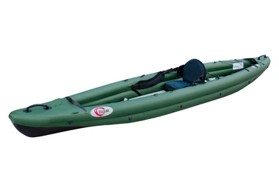 Байдарка з надувним каркасом Zelgear Igla 410 одномісна хакі