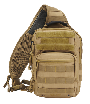 Тактична сумка-рюкзак Brandit-Wea US Cooper sling medium(8036-70-OS) camel, 8L