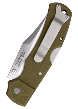 Нож складной Cold Steel Double Safe Hunter, OD Green, Blister (CST CS-23JCZ)