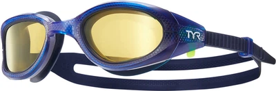 Okulary pływackie Tyr Special Ops 3.0 Polarized Non-Mirrored Adult Amber/Navy/Navy (194238114780)