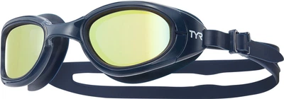 Okulary pływackie Tyr Special Ops 2.0 MirroredGold/Navy (194238114629)