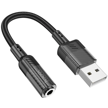 Переходник USB + AUX B16D (bluetooth) черный