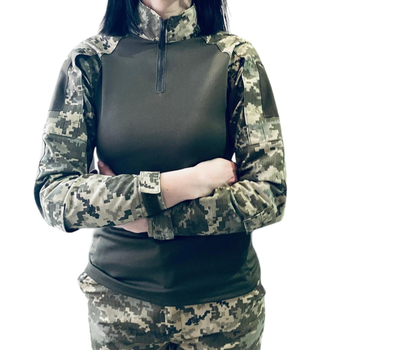 Женская боевая тактическая рубашка Убакс М пиксель