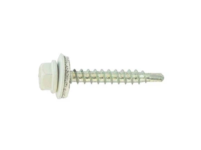 Саморіз даховий FASTENERS HOUSE 4,8 х 35 Сигнальний білий 50шт/уп. зі свердлом Економ КД SDS (9003)