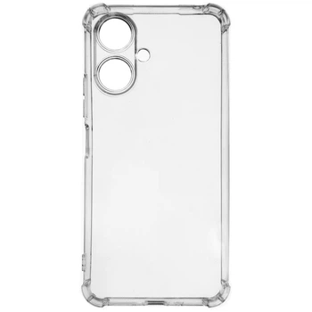 Силиконовый чехол KST Border для Xiaomi Redmi 13C 5G Прозрачный