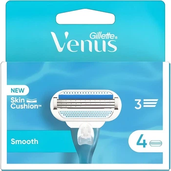 Змінні касети для гоління Gillette Venus "Smooth" - 4 шт