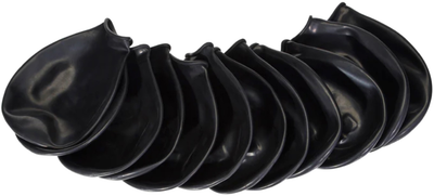 Взуття для собак Pawz Dog Shoes Чорне L 10.2 см 12 шт (0897515001192)