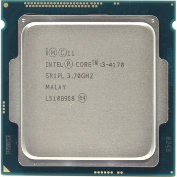 Процессор s1150 Intel Core i3-4170, 3,7-3,7 МГц, 2-4 core, Intel HD Graphics 4400, 54W Б/У
