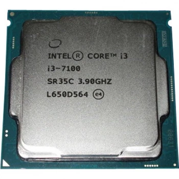 Процессор s1151 Intel Core i3-7100, 3,9-3,9 МГц, 2-4 core, Intel HD Graphics 630, 51W Б/У
