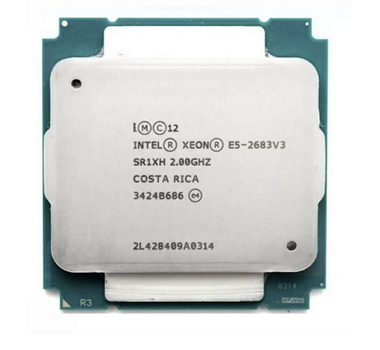 Процессор s2011-3 Intel Xeon E5-2683 V3, 2-3 МГц, 14-28 core, Нет, 120W Б/У